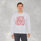 Let's Go Eagles, Eagles Sports, Team Spirit Gildan Unisex Heavy Blend™ Crewneck Sweatshirt
