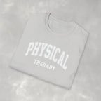 Physical Therapy, Therapist Varsity Style Gildan Unisex Softstyle T-Shirt