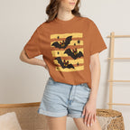 Cute Halloween Bats, Unisex Comfort Colors Tee