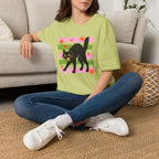 Spooky, Cute Black Cat, Halloween Gildan Unisex Softstyle T-Shirt