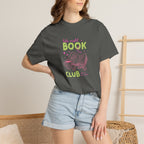 Late Night Book Club, Comfort Colors Book Lover, Reader Tee for Women,