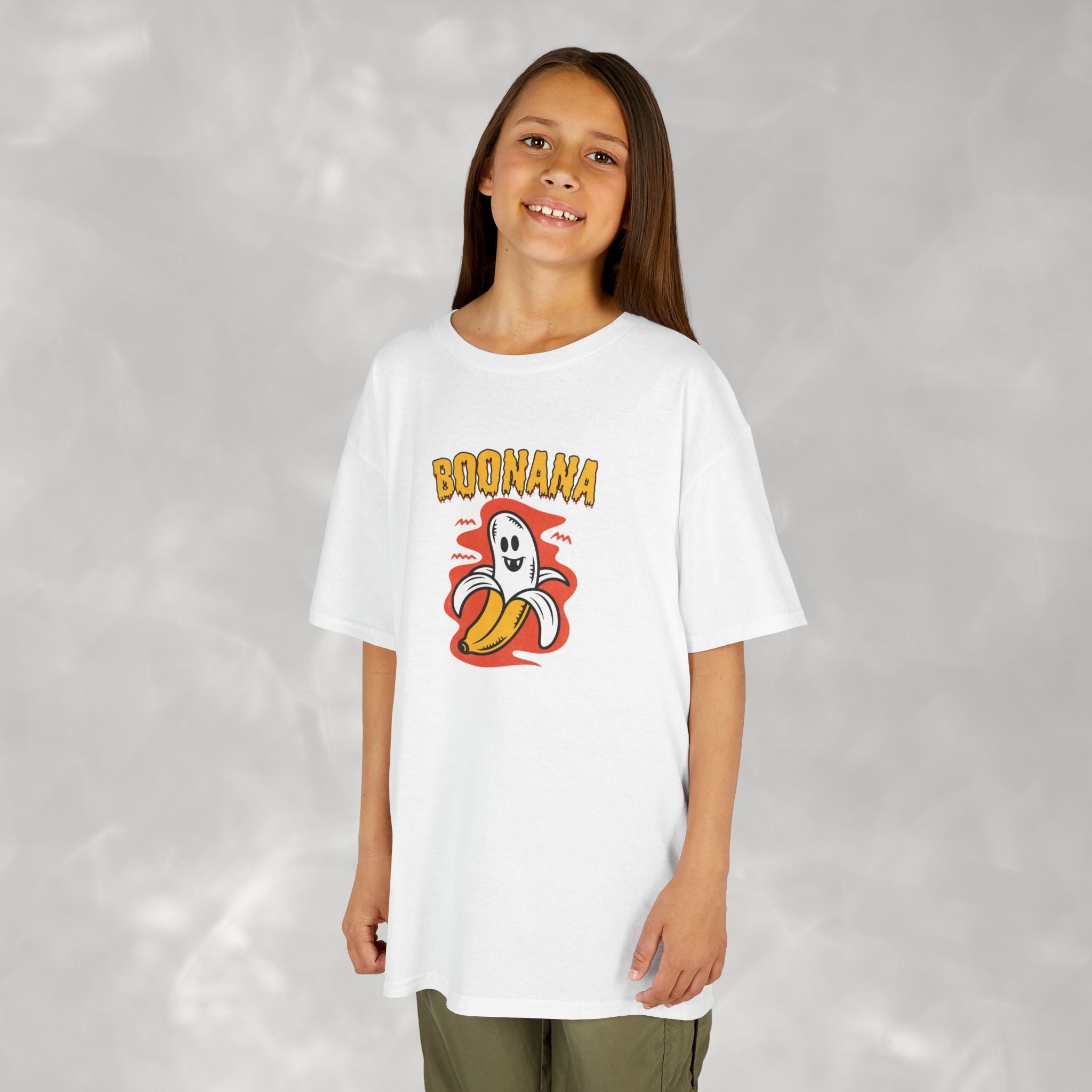Cute Boonana Funny Halloween Gildan Kids Heavy Cotton™ Tee