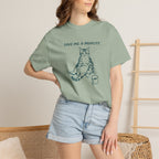 Give Me a Minute, Funny Cat Lover Comfort Colors Tee