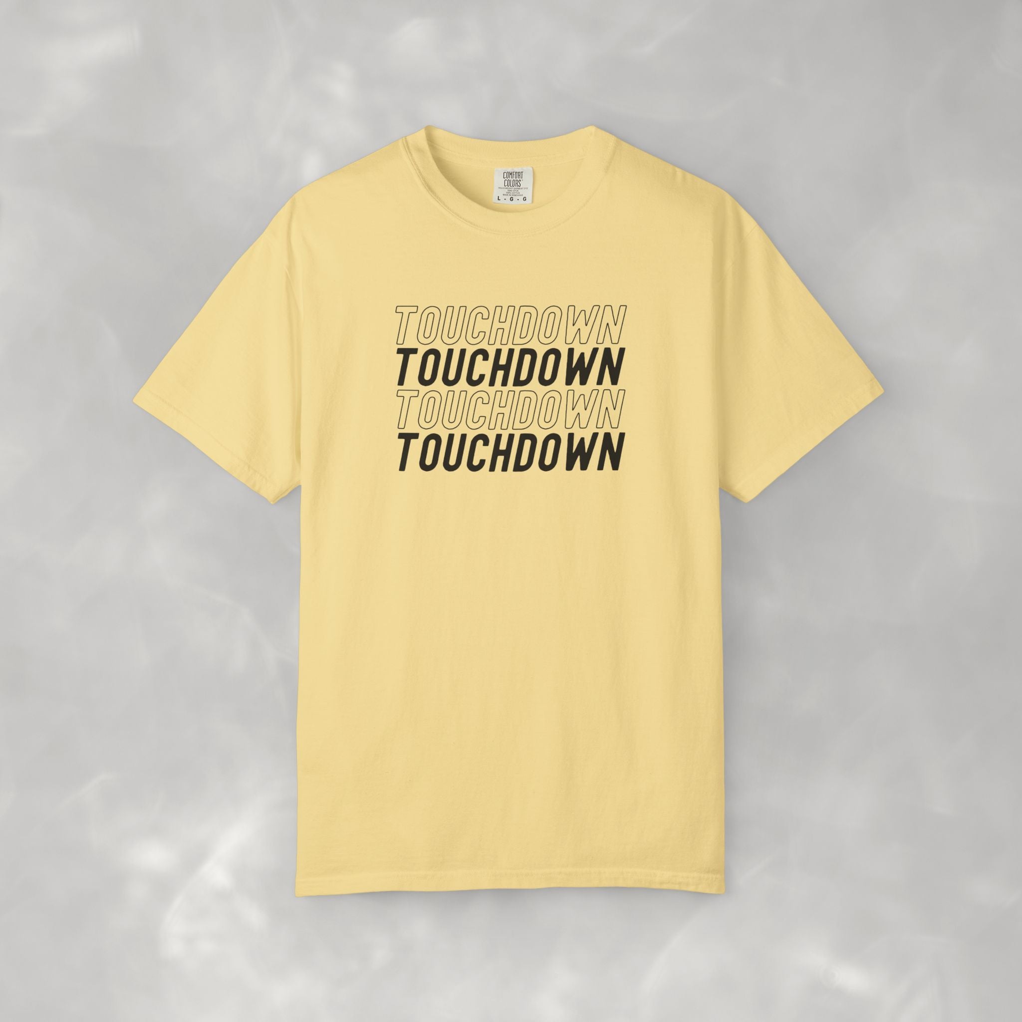 Touchdown Unisex Football Comfort Colors Tee