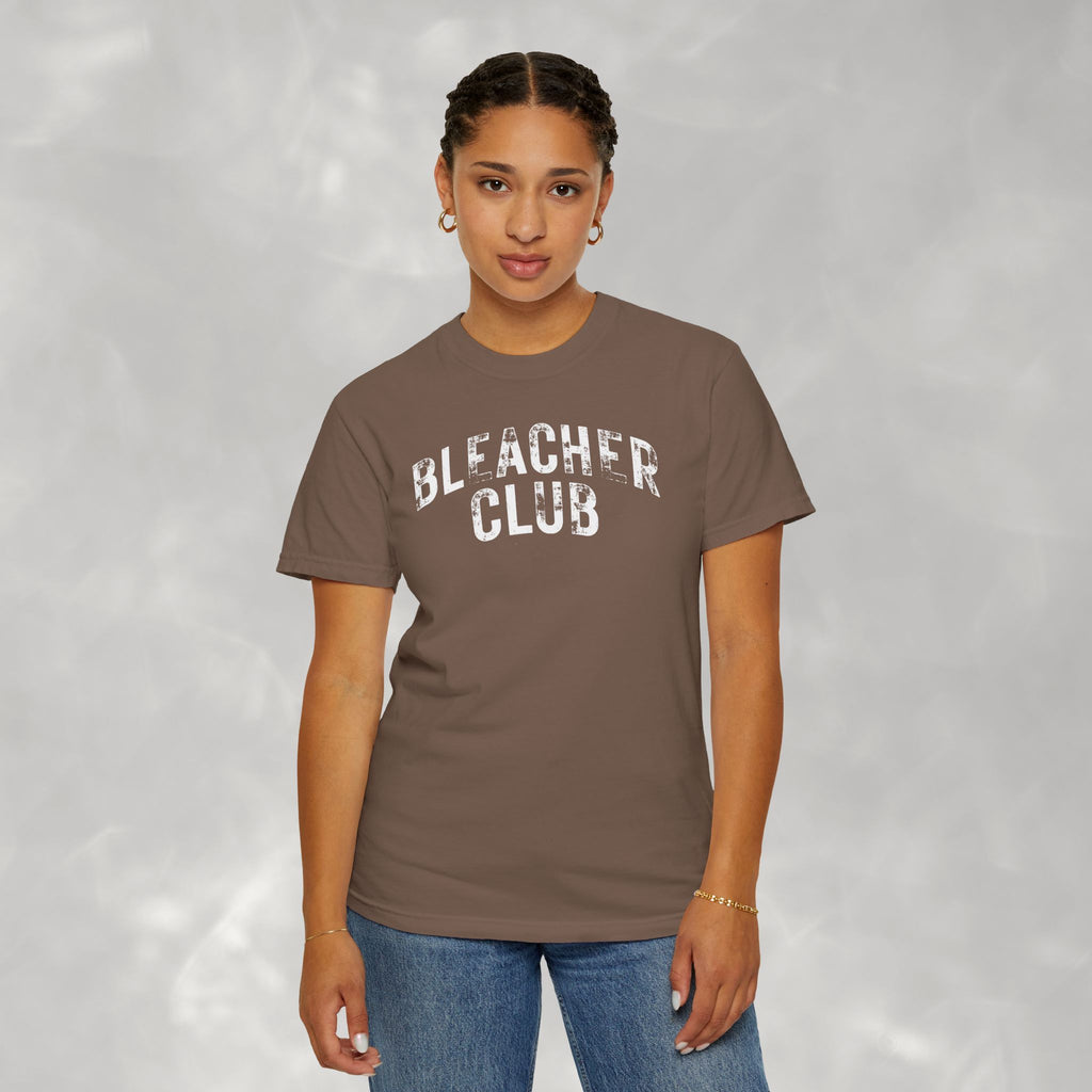 Bleacher Club, Funny Unisex Comfort Colors Tee for Sports Parents, Family
