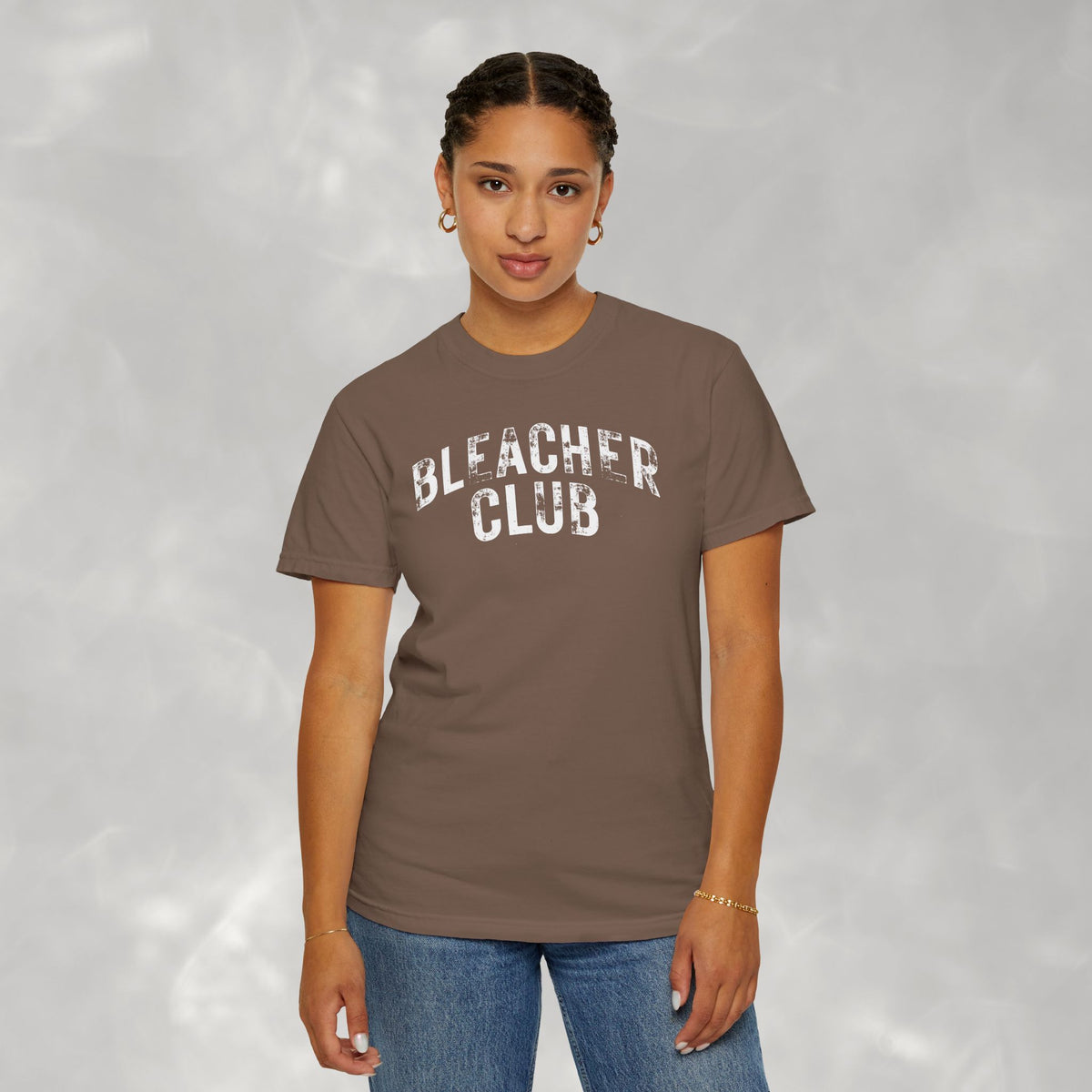 Bleacher Club, Funny Unisex Comfort Colors Tee for Sports Parents, Family