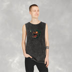 Short Fuse, Angler Fish Questionable Concepts Unisex Stonewash Tank Top