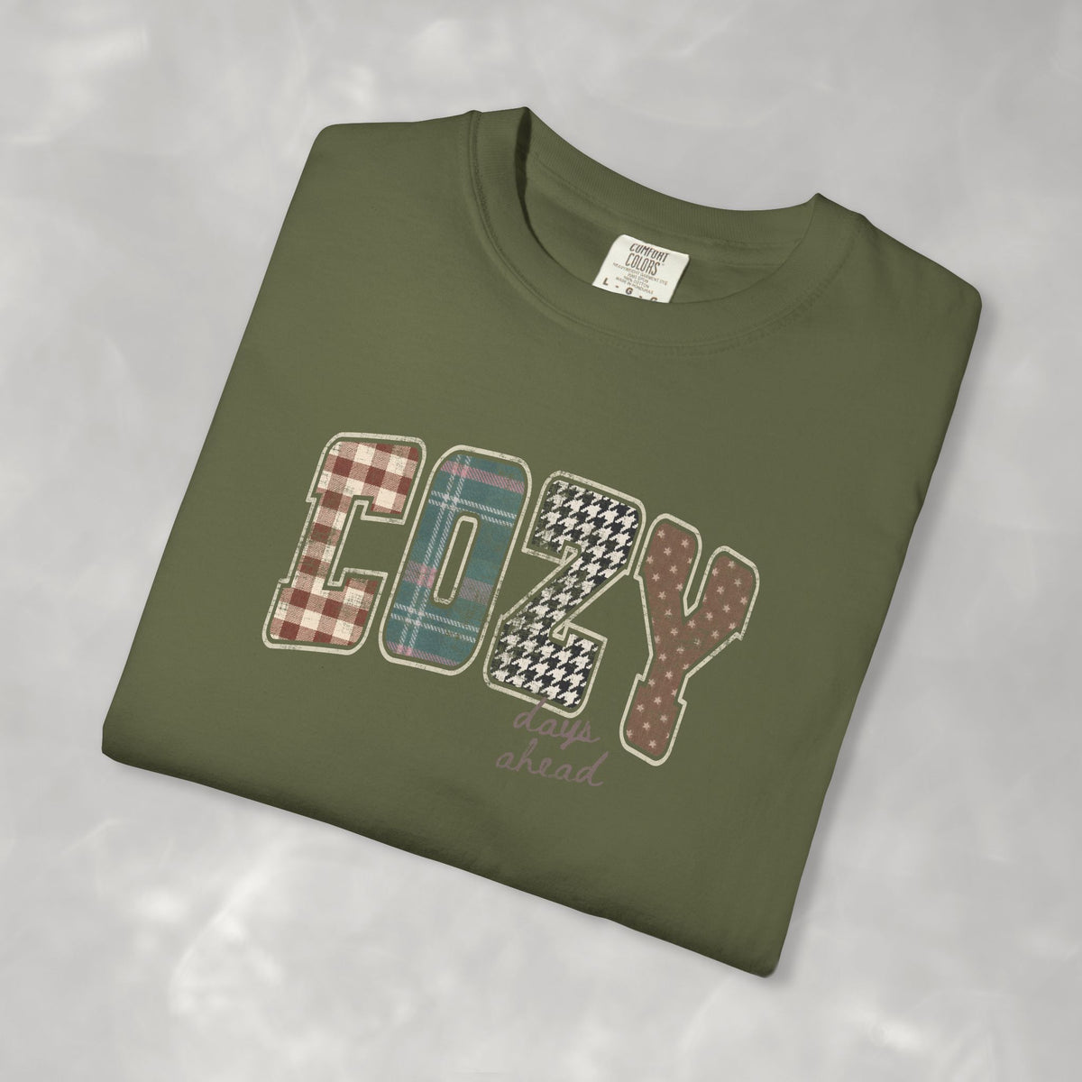 Cozy Day Ahead Comfort Colors Unisex Garment-Dyed T-shirt