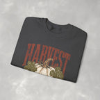 Autumn Harvest, White Pumpkin Retro Gildan Unisex Heavy Blend™ Crewneck Sweatshirt
