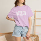 Speech Vibes, Unisex Comfort Colors Tee for SLP, SLPA, Speech Therapy