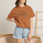 Dancing Skeletons, Cute Halloween Comfort Colors Tee
