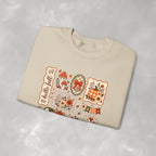 Hello Fall, Cute Autumn Collage, Gildan Unisex Heavy Blend™ Crewneck Sweatshirt