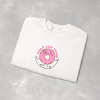 Donut Stop Trying, Funny Cute Motivational Gildan Unisex Heavy Blend™ Crewneck Sweatshirt