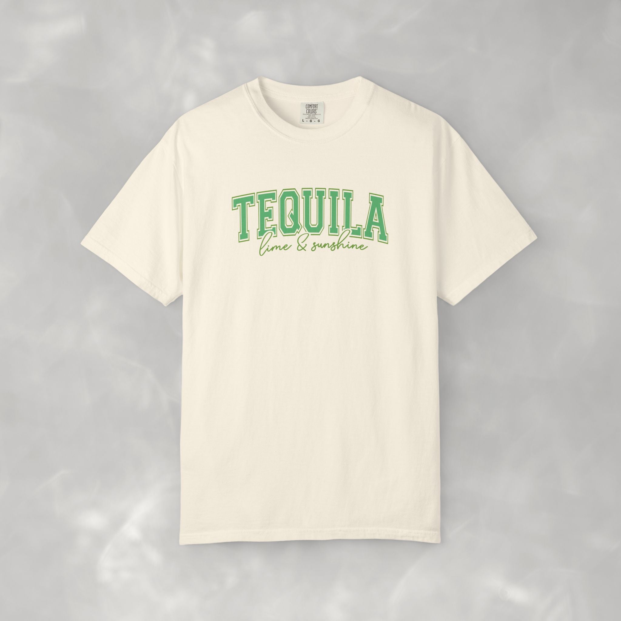Tequila, Lime, and Sunshine Summer, Vacation, Beach Comfort Colors Tee