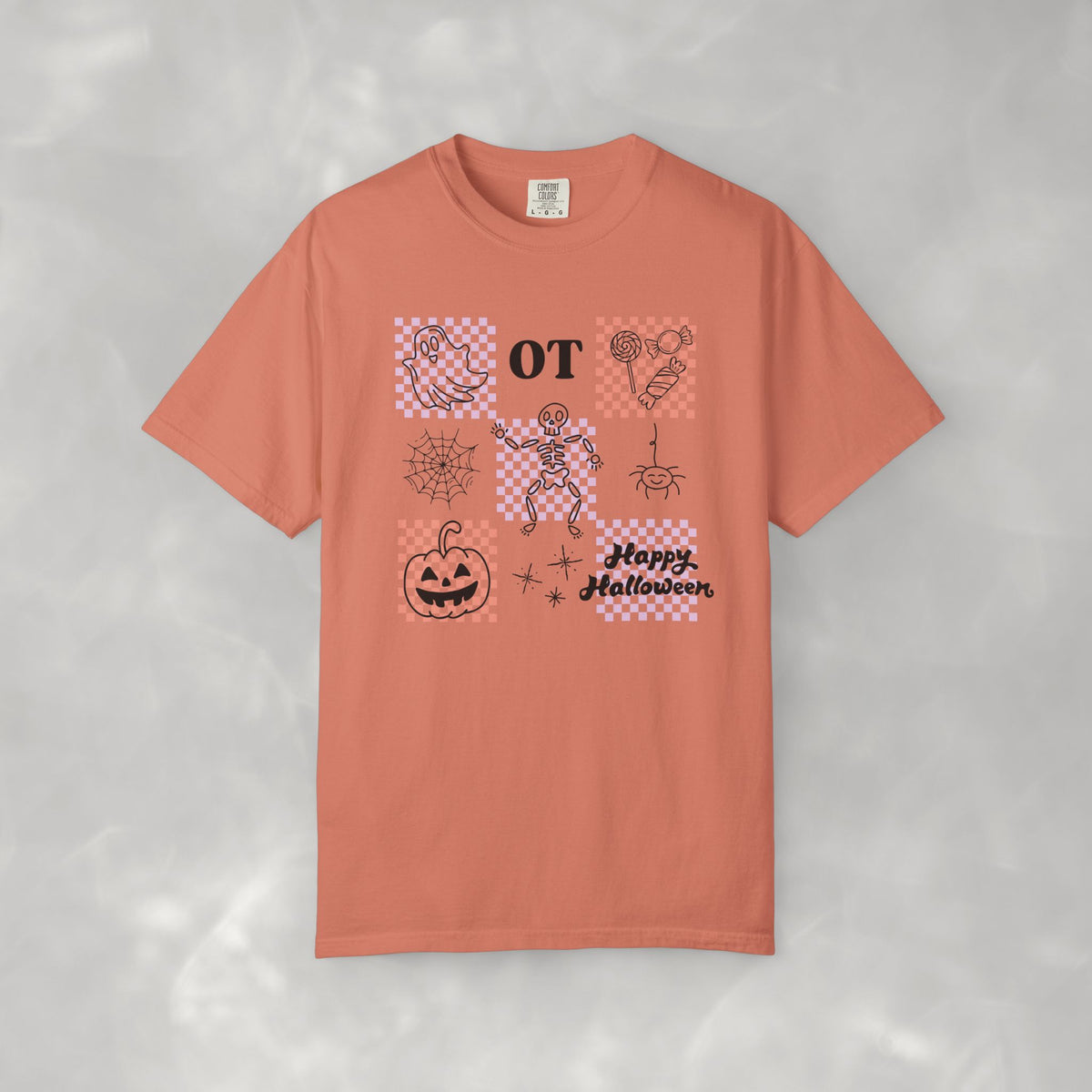 Cute Occupational Therapy Halloween Comfort Colors Unisex Garment-Dyed T-shirt for OT, COTA, OTA
