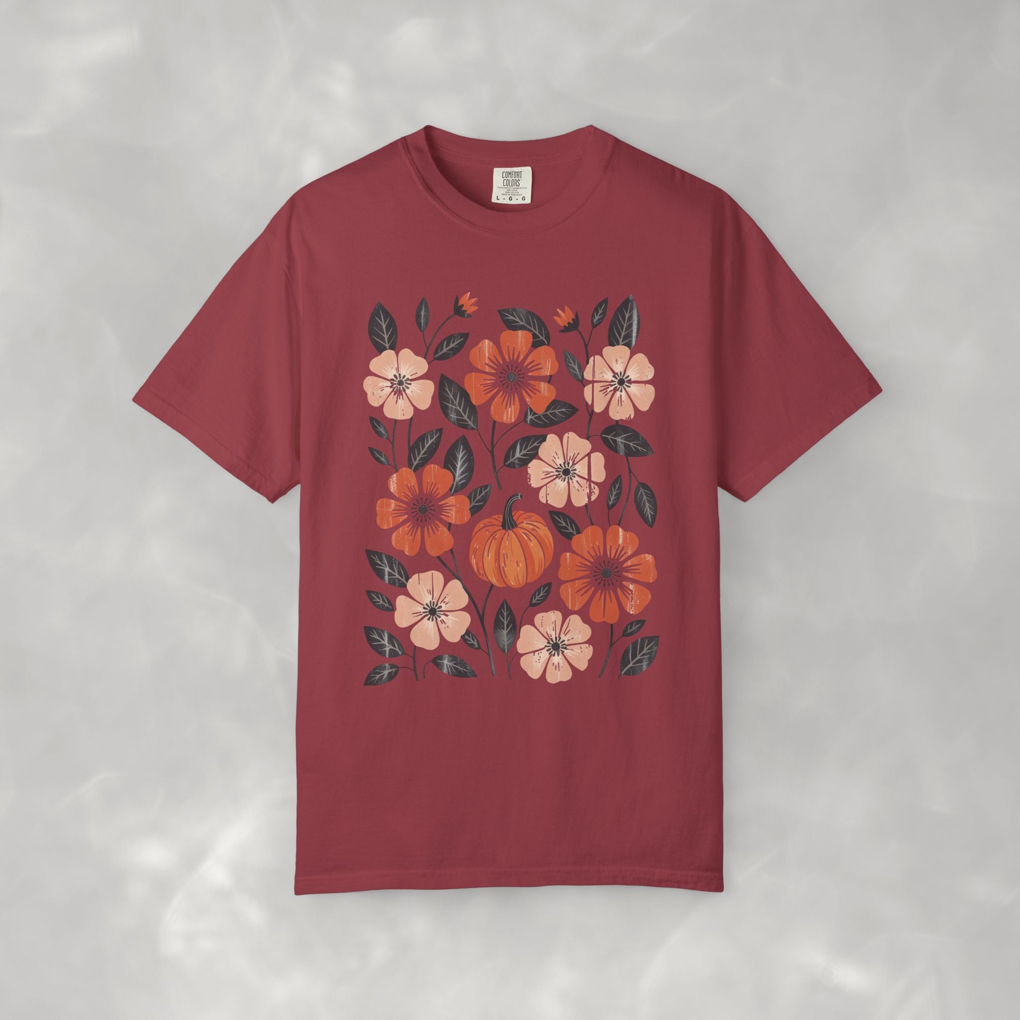 Boho Autumn, Vintage Fall Comfort Colors Tee