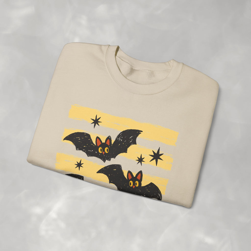 Cute Halloween Bats, Gildan Unisex Heavy Blend™ Crewneck Sweatshirt