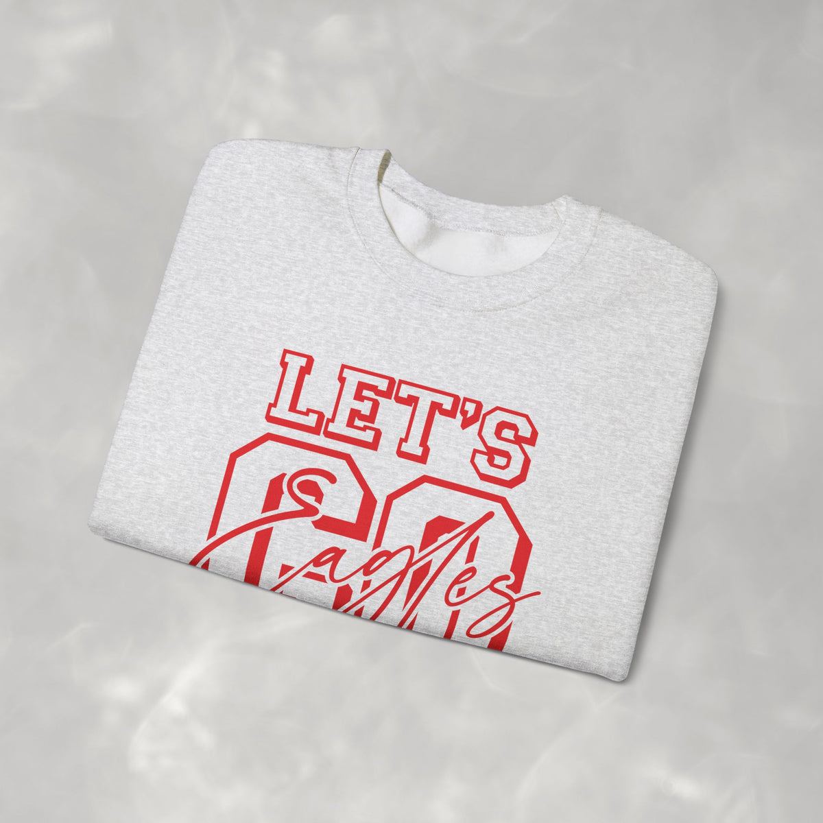 Let's Go Eagles, Eagles Sports, Team Spirit Gildan Unisex Heavy Blend™ Crewneck Sweatshirt