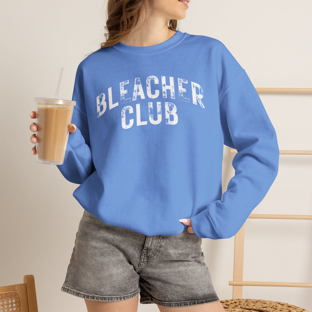 Bleacher Club, Funny Unisex Heavy Blend™ Crewneck Sweatshirt for Sports Parents, Family