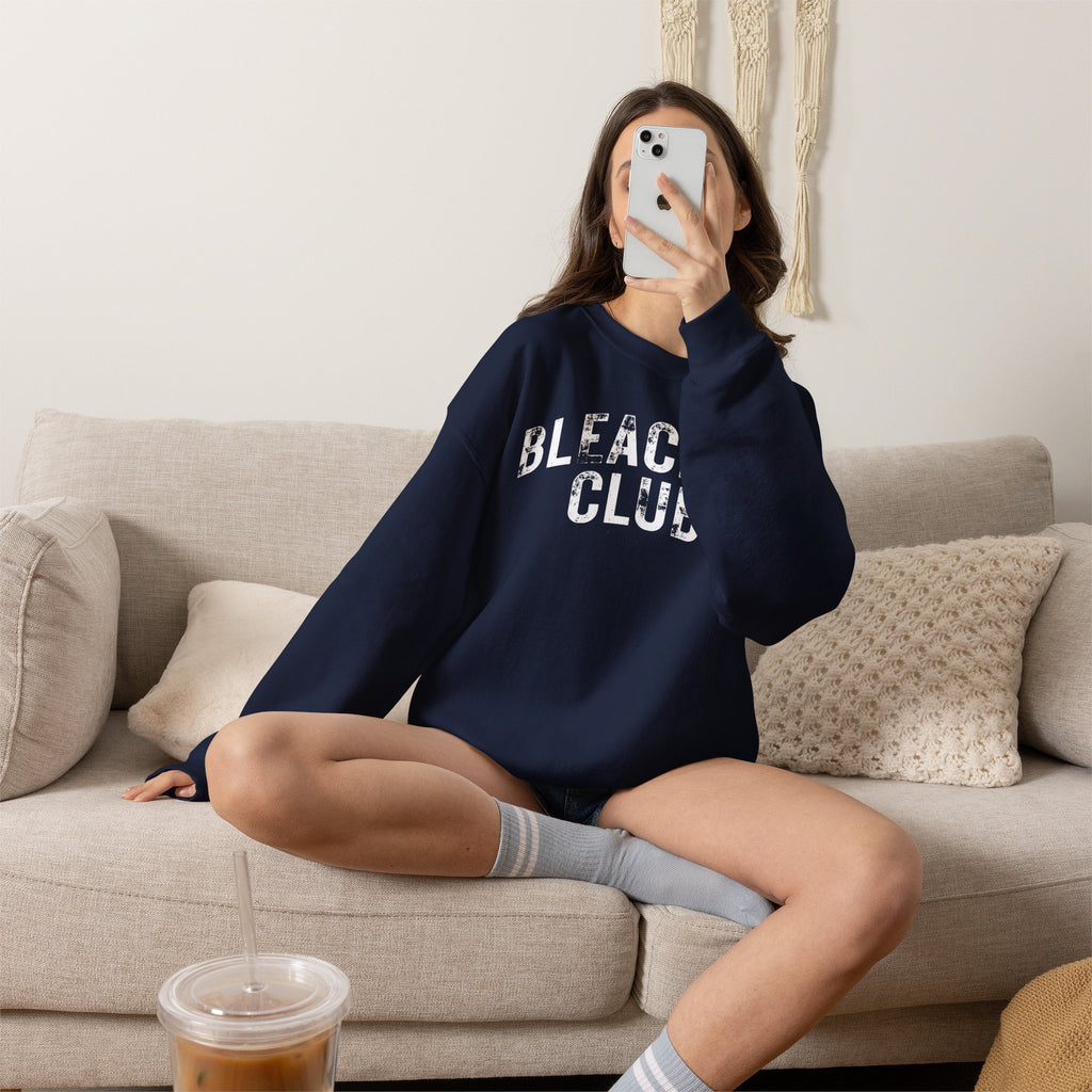 Bleacher Club, Funny Unisex Heavy Blend™ Crewneck Sweatshirt for Sports Parents, Family