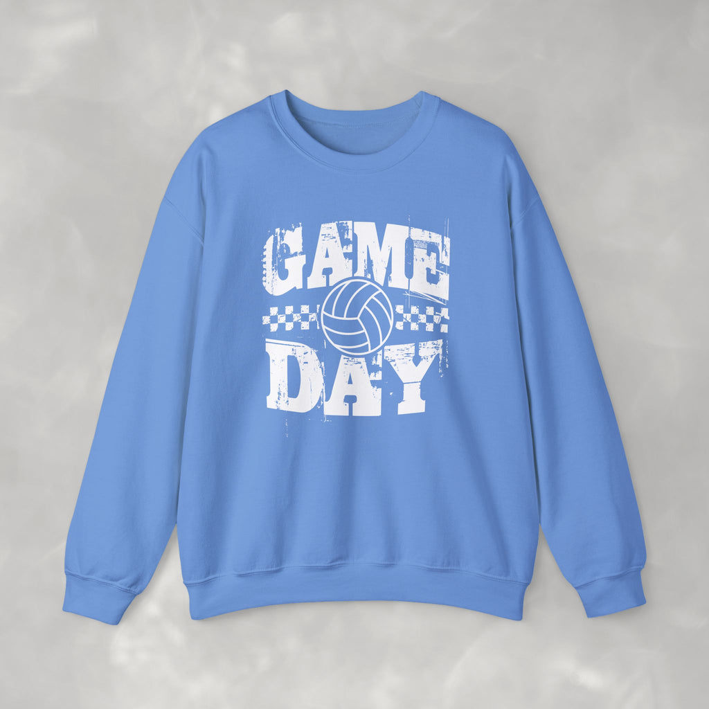 Retro Vintage Volleyball Game Day Gildan Unisex Heavy Blend™ Crewneck Sweatshirt