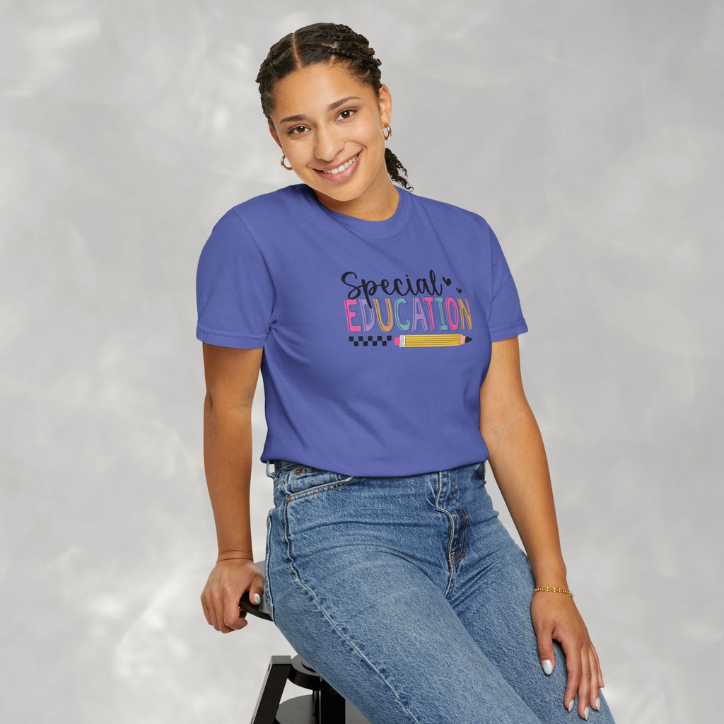 Special Education Comfort Colors Unisex Garment-Dyed T-shirt for Teachers, Educators, Paraprofessionals
