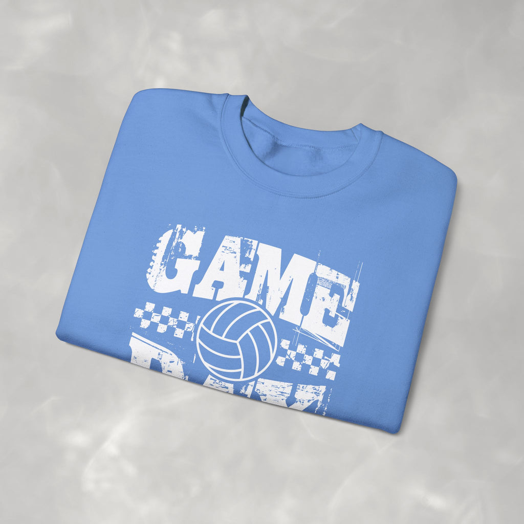 Retro Vintage Volleyball Game Day Gildan Unisex Heavy Blend™ Crewneck Sweatshirt