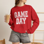 Cute Game Day, Preppy Polka Dot Gildan Unisex Heavy Blend™ Crewneck Sweatshirt