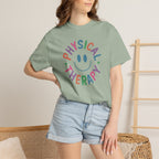 Physical Therapy, Cute Playful Smile, PT, PTA Unisex Comfort Colors Tee