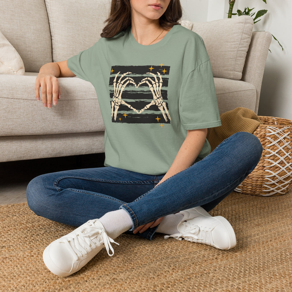 Spooky Skeleton Hands, Cute Halloween Gildan Unisex Softstyle T-Shirt