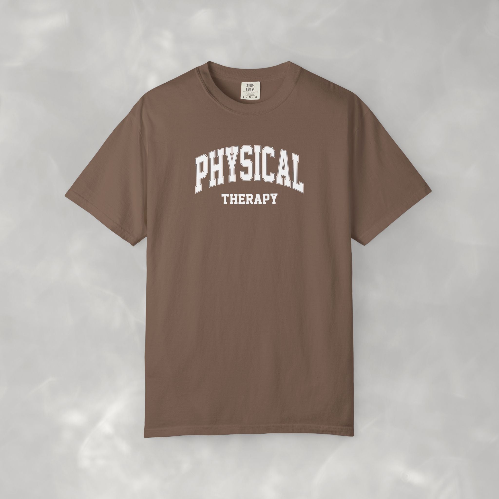 Physical Therapy, Therapist Classic Varsity Style Comfort Colors Tee