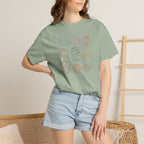Autum Vibes, Cozy Reading, Pumpkin Spice, Hand-Drawn Doodles Comfort Colors Tee