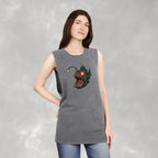 Short Fuse, Angler Fish Questionable Concepts Unisex Stonewash Tank Top
