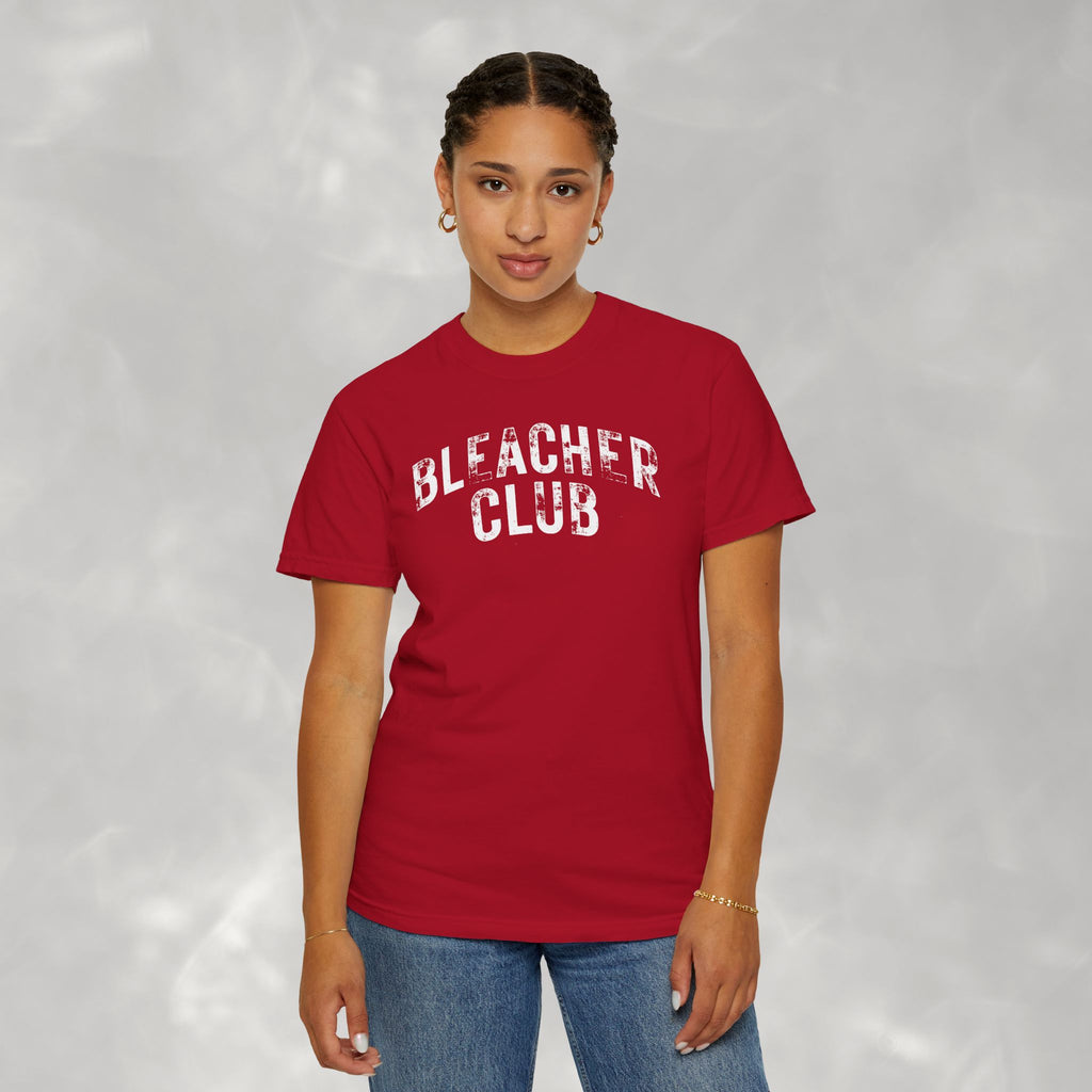 Bleacher Club, Funny Unisex Comfort Colors Tee for Sports Parents, Family