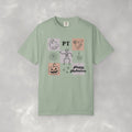 Cute Physical Therapy Halloween Comfort Colors Unisex Garment-Dyed T-shirt for PT, PTA, Physical Therapist