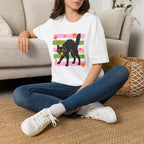 Spooky, Cute Black Cat, Halloween Gildan Unisex Softstyle T-Shirt