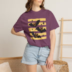 Cute Halloween Bats, Unisex Comfort Colors Tee