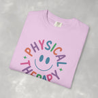 Physical Therapy, Cute Playful Smile, PT, PTA Unisex Comfort Colors Tee