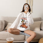 The Horrors Persist but So Do I, Funny Vintage Retro Halloween, Gildan Unisex Heavy Blend™ Crewneck Sweatshirt