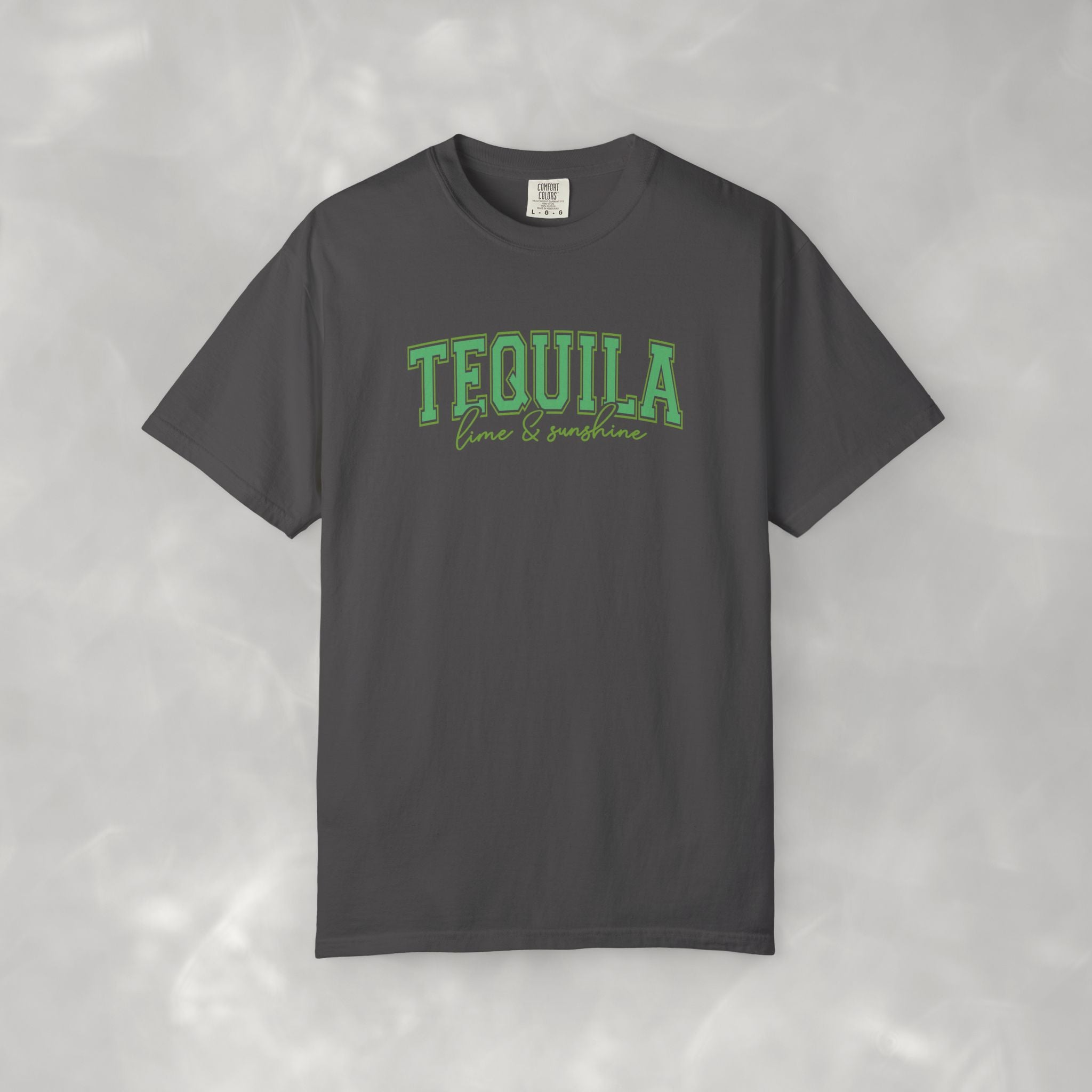 Tequila, Lime, and Sunshine Summer, Vacation, Beach Comfort Colors Tee