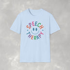 Speech Therapy, Cute Playful Smile, SLP, SLPA Gildan Unisex Softstyle T-Shirt