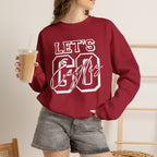 Let's Go Eagles, Eagles Sports, Team Spirit Gildan Unisex Heavy Blend™ Crewneck Sweatshirt