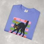 Spooky, Cute Black Cat, Halloween Comfort Colors Tee Unisex