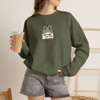 You Can Do It, Cute Motivational Frog Unisex Heavy Blend™ Crewneck Sweatshirt for OT, PT, Speech Therapist