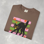 Spooky, Cute Black Cat, Halloween Comfort Colors Tee Unisex