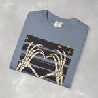 Spooky Skeleton Hands, Cute Halloween Comfort Colors Tee