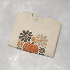 Retro Fall, Autumn Pumpkin Gildan Unisex Heavy Blend™ Crewneck Sweatshirt