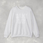 Cute Game Day, Preppy Polka Dot Gildan Unisex Heavy Blend™ Crewneck Sweatshirt