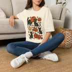 Spooky Black Cats and Jack-O-Lanterns, Gildan Unisex Softstyle T-Shirt