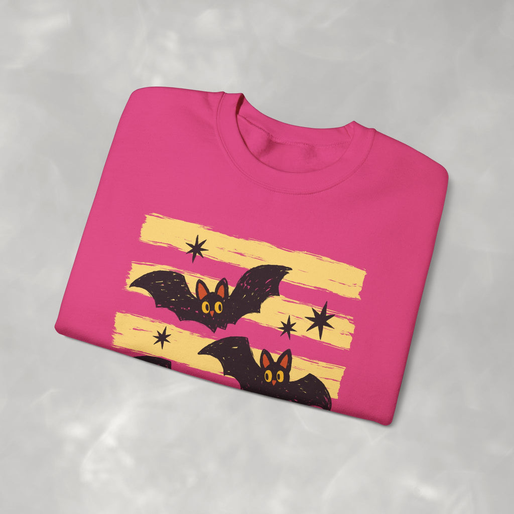 Cute Halloween Bats, Gildan Unisex Heavy Blend™ Crewneck Sweatshirt